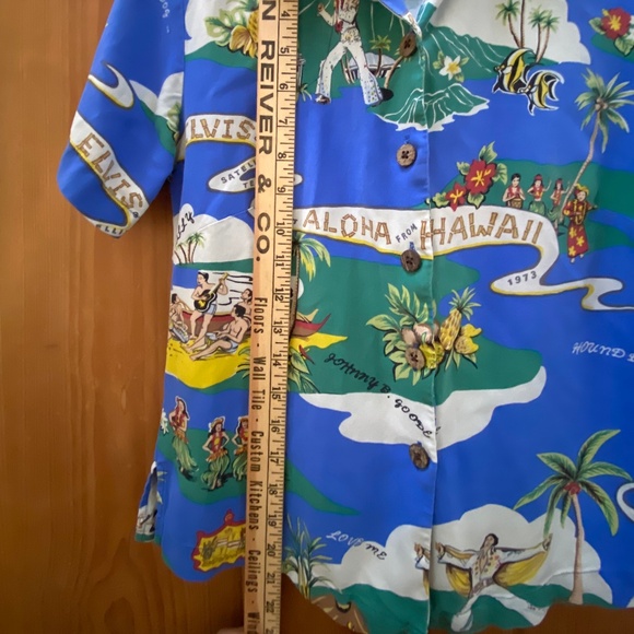 Hawaii Shirt 100% Silk Elvis Presley - Picture 7 of 7